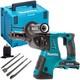 Makita Dhr264zj 36v Sds+ Hammer Drill With 4 Piece Chisel Set + Keyless Chuck