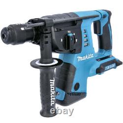 Makita DHR264ZJ Twin 18v Li-ion SDS+ Rotary Hammer Drill In MakPac Type 4 Case