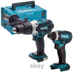Makita DLX2145Z 18V Combi Hammer Drill & Impact Driver Body Only with Case