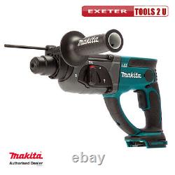 Makita Dhr202z 18v Lxt Sds+ Plus Rotary Hammer 20mm Body Only