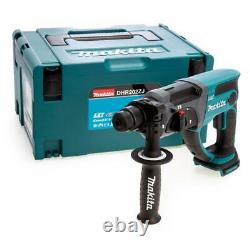 Makita Dhr202zj 18v Lxt Sds+ Hammer Drill Body With Makpac Case + Insert New