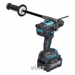 Makita HP001GD202 40V Max XGT Brushless Combi Drill with 2 x 2.5Ah Batteries