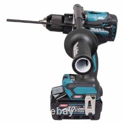 Makita HP001GD202 40V Max XGT Brushless Combi Drill with 2 x 2.5Ah Batteries