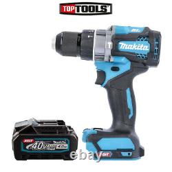 Makita HP001GZ 40V Max XGT Cordless Brushless Combi Drill With 1 x 4.0Ah Battery