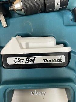 Makita HP457D 18V Cordless Combi Hammer Drill Set #154907