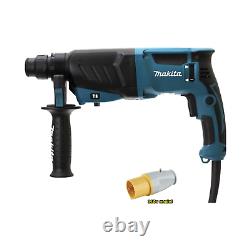 Makita HR2630 110v sds hammer drill 800w drill, hammer & chisel 3 yr warranty
