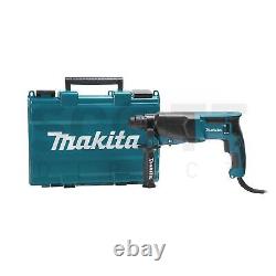 Makita HR2630 SDS Plus 3 Mode Rotary Hammer Drill 110V + Carry Case