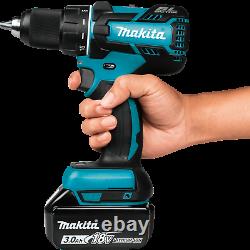 Makita XFD061 18V Lithium-Ion Compact Brushless/Cordless 1/2 Driver/Drill Kit