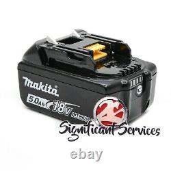 Makita XPH14Z 18V LiIon Brushless 1/2 Hammer Driver Drill 5.0 Ah Battery Kit