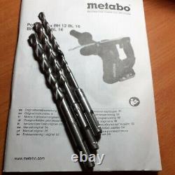 Metabo BH 12 BL 16 SDS+ Plus Hammer Drill Inc 1x 4.0Ah Bat. 1.2J like Makita sub