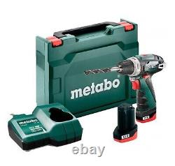 Metabo PowerMaxx BS Basic 12V Drill / Screwdriver With 2x 2.0Ah Batteries