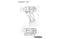 Metabo PowerMaxx BS Basic 12V Drill / Screwdriver With 2x 2.0Ah Batteries