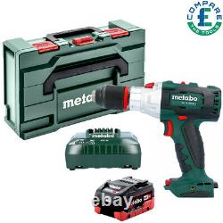 Metabo SB 18 LTX BL I Brushless Combi Drill + 1 x 5.5Ah Battery, Charger & Case