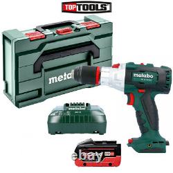 Metabo SB 18 LTX BL I Brushless Combi Drill + 1 x 5.5Ah Battery, Charger & Case