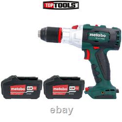 Metabo SB 18 LTX BL I Brushless Combi Hammer Drill With 2 x 4.0Ah Batteries