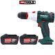 Metabo Sb 18 Ltx Bl I Brushless Combi Hammer Drill With 2 X 4.0ah Batteries