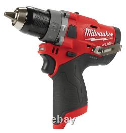 Milwaukee 12v Fuel Brushless 2-speed Combi Drill M12fpd Body Only