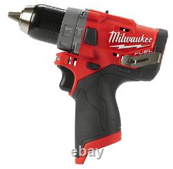 Milwaukee 12v Fuel Brushless 2-speed Combi Drill M12fpd Body Only