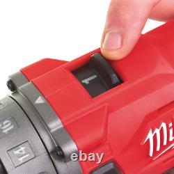 Milwaukee 12v Fuel Brushless 2-speed Combi Drill M12fpd Body Only