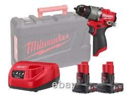 Milwaukee 12v Fuel Gen 2 Compact Combi Drill M12FPD2-602X