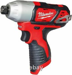 Milwaukee 2494-22 M12 Cordless Combination 3/8 Drill & 1/4 Hex Impact Driver