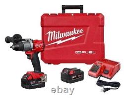 Milwaukee 2803-22 Brushless Cordless Drill Driver Kit Battery Charger Case NEW