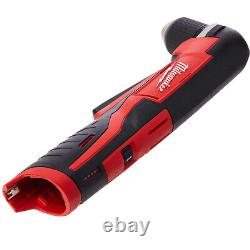 Milwaukee C12RAD-0 12V Cordless Angle Drill with 2 x 2.0Ah Batteries