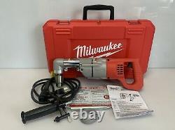 Milwaukee Heavy Duty Corded 1/2 Drill + Right Angle Drive 48-06-2871 Store Demo