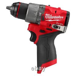 Milwaukee M12 FUELT 3404-22 Sub Compact Drill Kit 1X 4.0Ah 1X 2.0Ah Charger/Bag