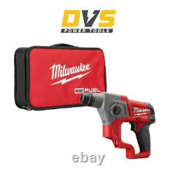 Milwaukee M12CH-0 Cordless 12V FUEL SDS-PLUS Hammer Drill with Soft Carry Bag