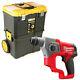 Milwaukee M12ch 12v Fuel Sds+ Hammer Drill + 19 Heavy Duty Rolling Toolbox