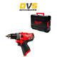 Milwaukee M12fpd-0 M12fpd-0x 12v M12 Fuel Hammer Drill Driver With Hd Box