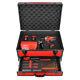 Milwaukee M12fpd 12v Combi Drill + 2 X M12b2, Charger & 70pc Acc. Set In Case