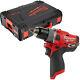 Milwaukee M12fpd 12v Cordless Fuel Percussion Combi Drill With Case