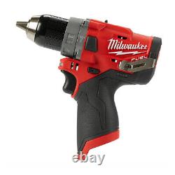 Milwaukee M12FPD 12V Cordless Fuel Percussion Combi Drill With Case