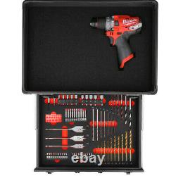 Milwaukee M12FPD 12V Fuel Combi Drill With 70Pc Accessory Set in Aluminum Case