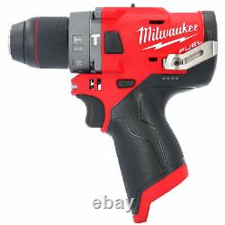 Milwaukee M12FPD 12V Fuel Percussion Combi Drill With 1 x 2.0Ah Battery