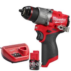 Milwaukee M12FPD2-0 12V Brushless Combi Drill with 1 x 2.0Ah Battery & Charger