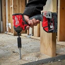 Milwaukee M18 18V Impact Driver & Combi Drill Packout Set M18FPD2 & M18FID2