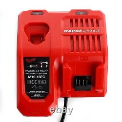 Milwaukee M18 18V Impact Driver & Combi Drill Packout Set M18FPD2 & M18FID2