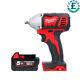 Milwaukee M18biw38 M18 18v 3/8 Compact Impact Wrench With 1 X 5.0ah Battery