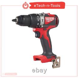 Milwaukee M18BLPD2-0 18V Cordless Combi Hammer Drill/Driver Tool (Body Only)