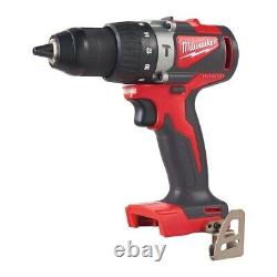 Milwaukee M18BLPD2-0 18V Cordless Combi Hammer Drill/Driver Tool (Body Only)