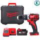 Milwaukee M18bpd 18v Red Combi Hammer Drill With 1 X 4ah Battery, Charger & Case