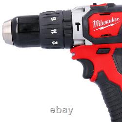 Milwaukee M18BPD 18V RED Li-ion Combi Hammer Drill With 1 x 4.0Ah Battery