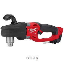 Milwaukee M18CRAD2 18V Brushless Right Angle Drill + 2 x 5Ah Batteries & Charger
