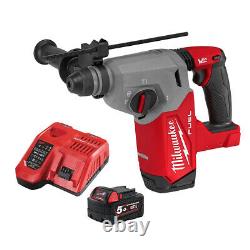 Milwaukee M18FH-0 18V Fuel 4-Mode SDS+ Hammer Drill 1 x 5.0Ah Battery & Charger