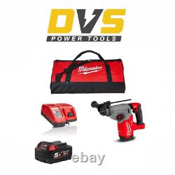 Milwaukee M18FH-501B FUEL 4 Mode SDS+ 26mm Rotary Hammer Drill 1x5.0Ah Battery