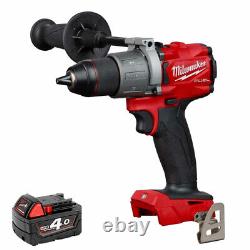 Milwaukee M18FPD2-0 18V 1/2 Brushless Percussion Drill With 1 x 4.0Ah Battery