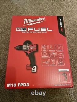 Milwaukee M18FPD3-0 M18 FUEL 18V Cordless Hammer Drill Driver (Body Only)